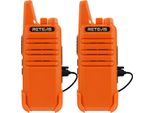 Retevis RT622 Walkie Talkie Mini, PMR446 Radio Professionale A Lunga Distanza, Vox, Walkie Talkie Da Auto Ricaricabile Per Adulti
