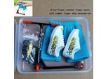 Dito Scooter Giocattolo Set Dito Scooter In Lega SP-7 (Blu) Tavolo Da Gioco