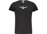 T-Shirt A Manica Corta Big Eagle A Girocollo Logo Academy S5S6405586 : Taglia - M Taglia: M