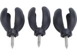 3Pcs 4 Artiglio Golf Ball Retriever Grabber Pick Up Back Spa.