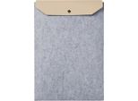 Vinga - Custodia Per Laptop "Albon"", Feltro Riciclato XD1255 (0,7 Cm X 25 Cm X 35,5 Cm) (Grigio)"