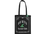 Something Different - Borsa Tote "Bad Witch Social Club"", Misto Poliestere-Cotone SD10520 (Taglia Unica) (Nero)"