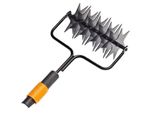 Fiskars 1000689 Accessorio Per Attrezzi Da Giardino Forca Da Giardino Manico In Acciaio Nero