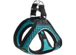 Pettorina Per Cani Hunter Hilo-Comfort Turchese Xs (35-37 Cm)