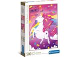 Unicorno Magico: Puzzle 500 Pezzi Clementoni Alta Qualità
