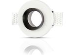Faretto Led V-TAC - Luce Da Incasso - GU10 - IP20 - Bianco + Cromo