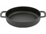 Combekk Padella Sous-Chef Ø24Cm Con Doppio Manico, Nero