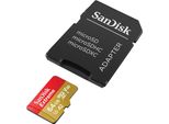 Sandisk Extreme - Scheda Di Memoria Flash (Adattatore Da Microsdxc A Sd Incluso) - 64 Gb - A2 / Classe Video V30 / UHS-I U3 / Classe10 - Microsdxc UHS-I