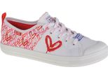 Skechers Scarpe Da Donna Stringate Sporty Suola In Gomma Bianco