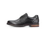 Rieker Scarpa Stringata Da Uomo 14603-00 Nero, Misura 41 - 46, Pelle