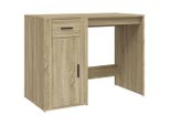 Scrivania In Rovere Sonoma 100X49X75 Cm Materiale A Base Di Legno