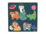 Vilac Inserto Puzzle Astronauti Animali