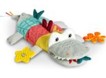 Fehn Pupazzo A Mano Per Bambini Coccodrillo Giocattolo Sonaglio Frusciante Carta Teether