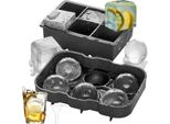 Set Di 2 Stampi Per Cubetti Di Ghiaccio Cubetti Di Ghiaccio Grandi Cubetti Di Ghiaccio Xxl Coperchio Lavabile In Lavastoviglie Impilabile In Silicone 21270