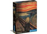 Clementoni Cle Puzzle 1000 Compact Museum L'urlodimunch 39791