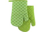 Guanti Da Forno, Guanti Da Cucina Con Magnete Verde Trifoglio
