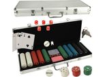 Set Da Poker In Valigetta 500 Fiches 2 Mazzi Di Carte