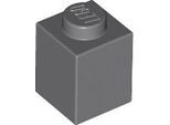 25 Pezzi Lego, Parti N. 3005 In Grigio Scuro (Dark Bluish Gray)