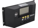 Regolatore Solare 12V 24V 30A Pwm Controllo Automatico Della Carica Fotovoltaica Per Casa Ufficio