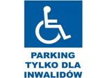 Cartello Di Parcheggio Per Disabili 250X350 Cartello Informativo Sulla Salute E La Sicurezza Pannello In Pvc