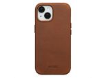 Cover Per Iphone 15 - Vera Pelle - Custodia Rigida/Cover Accezz - Cognac