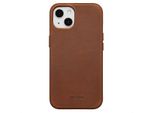 Cover Per Iphone 13 - Vera Pelle - Custodia Rigida/Copertura Posteriore Accezz - Cognac
