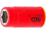 Chiave A Bussola Vde Con Inserto Esagonale | Attacco Quadro 10 Mm (3/8") | Sw 12 Mm"