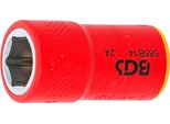 Chiave A Bussola Vde Con Inserto Esagonale | Attacco Quadro 10 Mm (3/8") | Sw 14 Mm"
