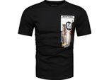 Recea T-Shirt Uomo Manica Corta Sabegotiri Nero Xl