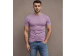 Recea T-Shirt A Manica Corta Alaguntirra Uomo Lavanda M