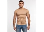 Recea T-Shirt Uomo Manica Corta Ermedrudine Beige Xxl