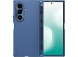 Custodia Per Galaxy Z Fold7 Con Magsafe, Nillkin Super Frosted Shield Fold Magnetic S-Pen + Stilo, Blu