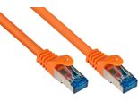 Alcasa RJ45-RJ45 - M-M - 50M - RJ-45 - RJ-45 - Maschio/Maschio - Cat6A - S/Ftp (S-STP) - Arancione (8060-H500O)