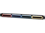 Intellinet 513678 Intellinet Patchpanel 1HE 24-Port Cat5E Utp Farbkodiert