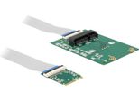 Delock Converter M.2 Key A+E Male > 1 X Mini Pcie Slot - Interne Bus-Erweiterung