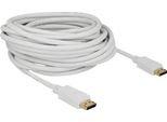 Delock 84863 Delock Kabel Dp 1.2 -> Dp St/St 10.0M Weiss 4K 60Hz