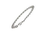 Silberarmband Jobo, Silber (Silber 925), ArmbäNder, Damen, 21Cm, Silber 925 (Sterlingsilber), Silberarmband, 925 Silber 21 Cm