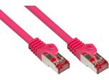 Alcasa 40M Cat6 S/Ftp - RJ-45 - RJ-45 - Maschio/Maschio - Cat6 - S/Ftp (S-STP) - Magenta (8060-400M)
