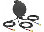 Delock Antenna Lte Mimo Gnss - Antenna - Smart Home - 2 Dbi (Per 698 - 960 Mhz), 2,5 Dbi (Per 1,71 - 2,69 Ghz), 28 Dbi
