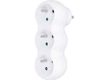 Solight Presa Bianca 3X10A P101