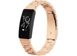 Fitbit Inspire Hr, Fitbit Inspire 2, Fitbit Ace 3, Fitbit Ace 2 Fascia: Fascia In Acciaio Imoshion Con Supporto Di Installazione