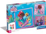 Puzzle Disney Ariel Quadrato 3X48 Clementoni 25324