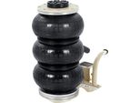 Martinetto Pneumatico Per Auto, Portata 3 Tonnellate, Altezza Di Sollevamento 5,5-17,7 Pollici, Design Compatto, Bianco