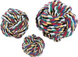Nobby Rope Toy, Palla Ø 7,5 Cm, 120 G Bunt