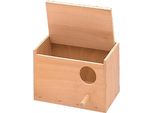 Cassetta Nido Per Parrocchetti Nobby Grande Orizzontale 36 X 25 X 25 Cm