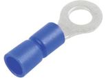 Terminale Ad Anello Blu 6,4Mm