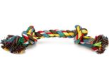 Corda Da Gioco Beeztees - Giocattolo Per Cani - 2 Nodi - Colorato - Ca. 125 G -