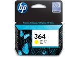 Hp 364 CB320EE Yellow Original Ink Cartridge Cartuccia D'inchiostro 1 Pz Resa Standard