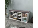 Scarpiera Panca Per Scarpe Panca Per Scarpe 10 Scomparti Bianco