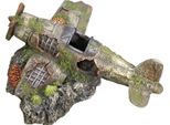 Ornamenti Ad Acqua "Flugzeug"" 19,0 X 18,7 X 8,5 Cm"